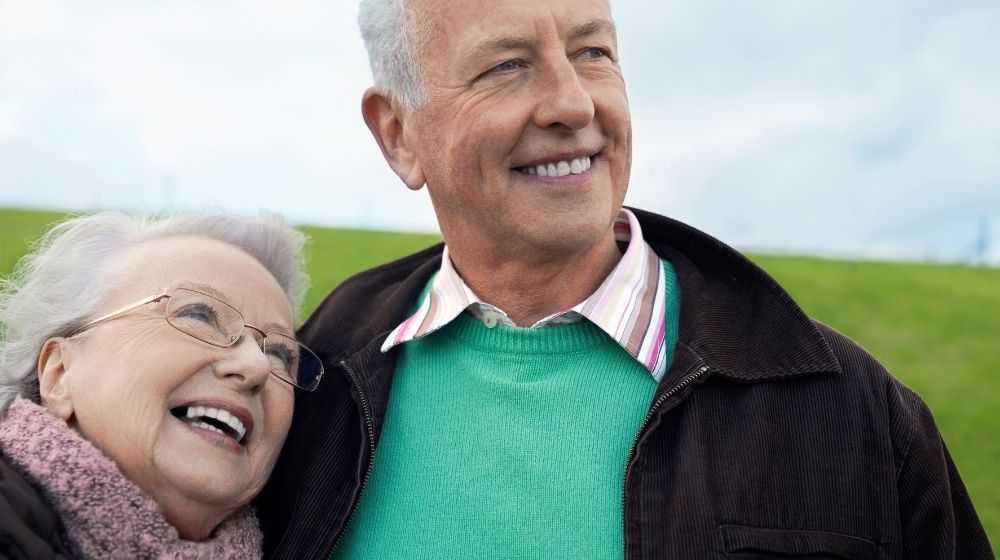 a happy old couple - | How To Optimize Brain Health And Longevity With Epigenetics | Feature